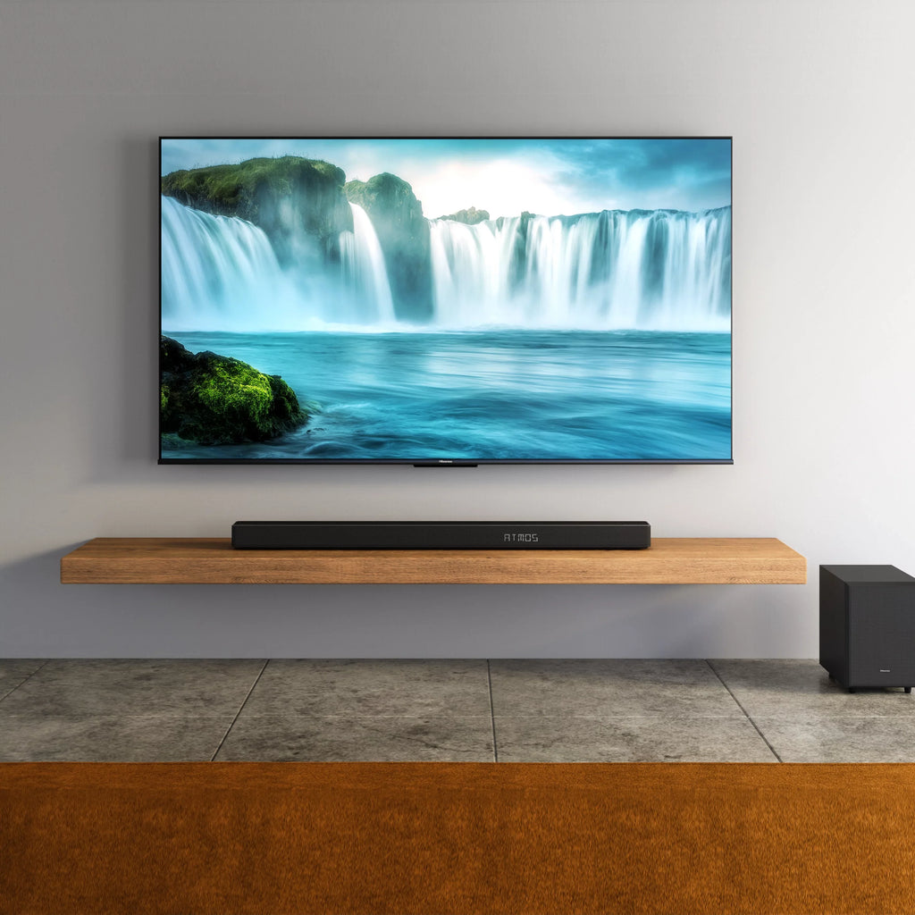 Restored Hisense with and 3.1.2 Atmos Dolby Subwoofer* (Refurbished) 360W (AX3120G) Ch Wireless Soundbar