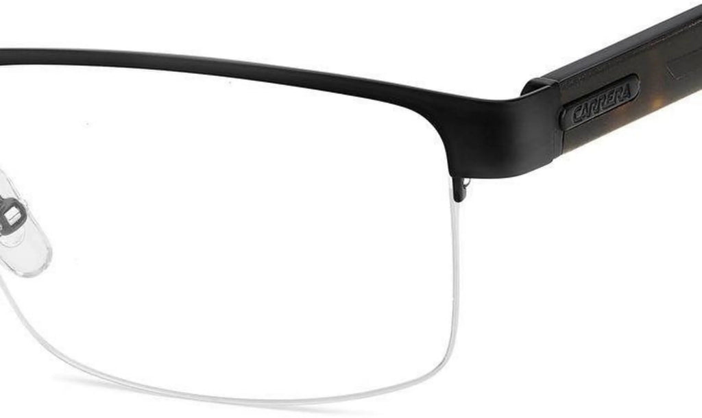 CARRERA Frame Eyeglasses 8888 Half Men's Rim 00 0807 Black Carrera