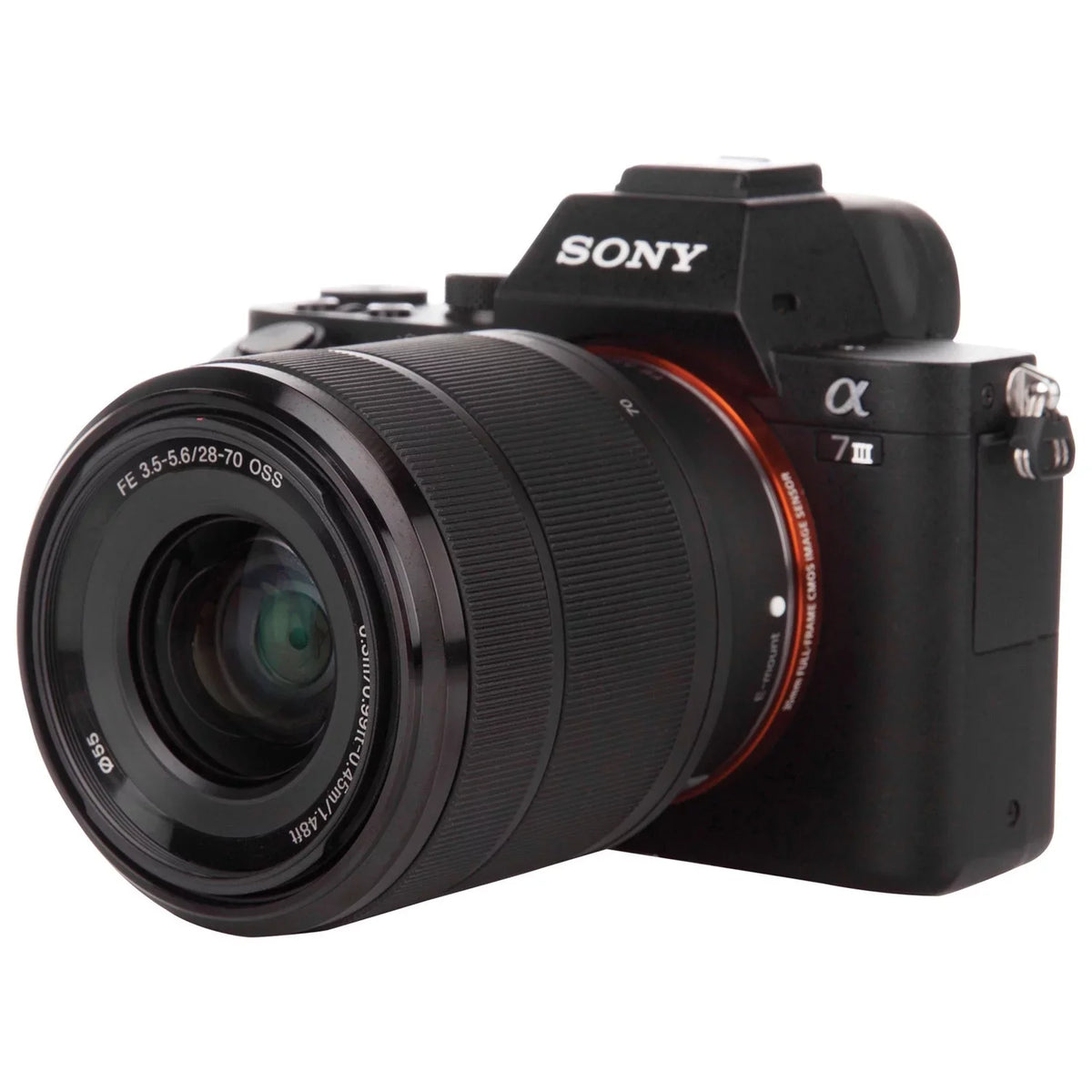Camera Digital III Lens Sony a7 28-70mm ILCE7M3K/B Mirrorless with Alpha