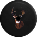 White Antlers Camera 32 for Jeep 2018 Deer Buck Wrangler Cover Spare Hunting JL Backup Rack Tire RV 2019 Tail Big Inch