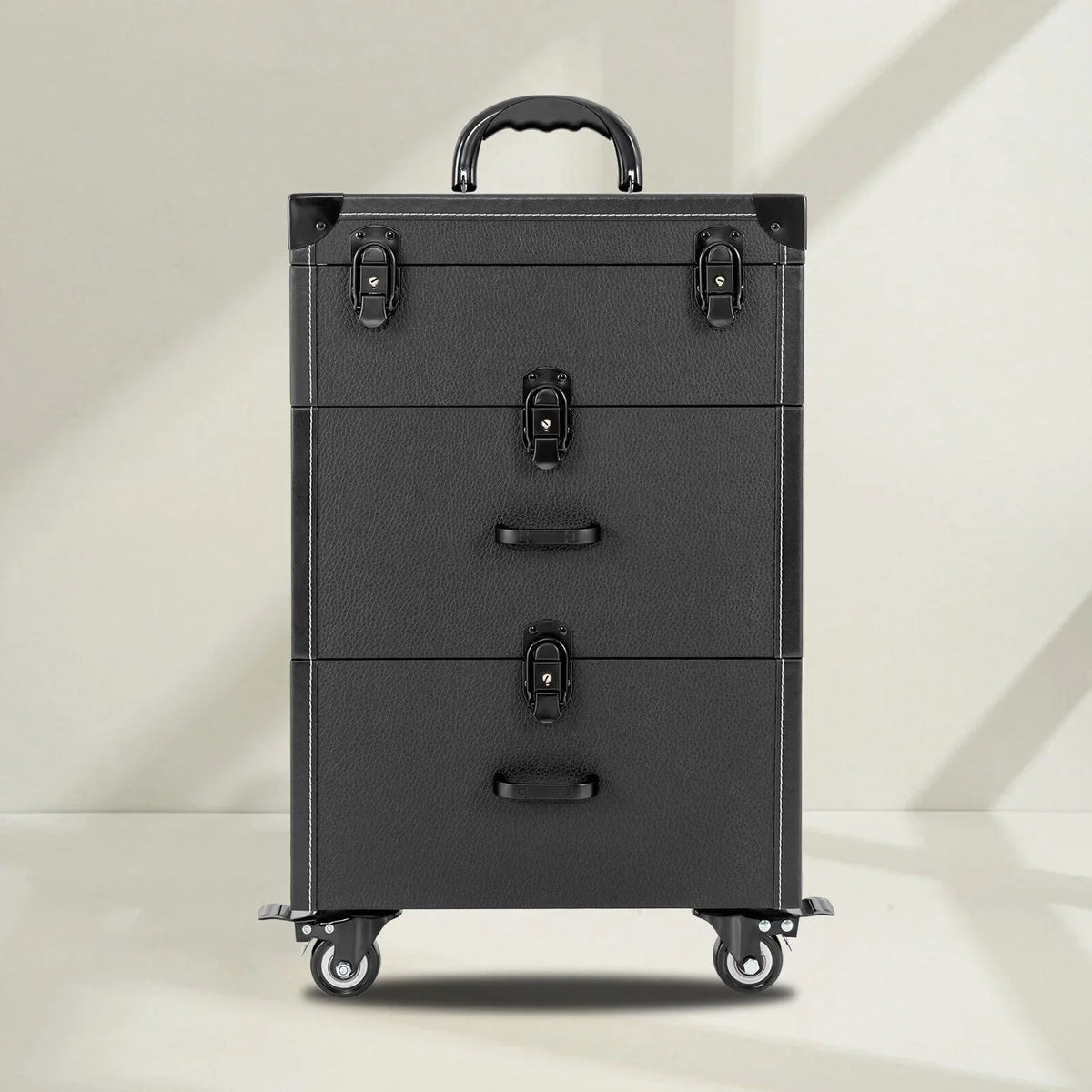 Organizer Miumaeov Rolling Box Nail Cosmetic Professional Storage Luggage Polish Case Trolley Train Makeup