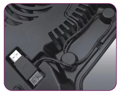 Cooling Cooler Master Laptop Ultra-Slim 160mm NotePal with (R9-NBC-XSLI-GP) Fan X-Slim Pad