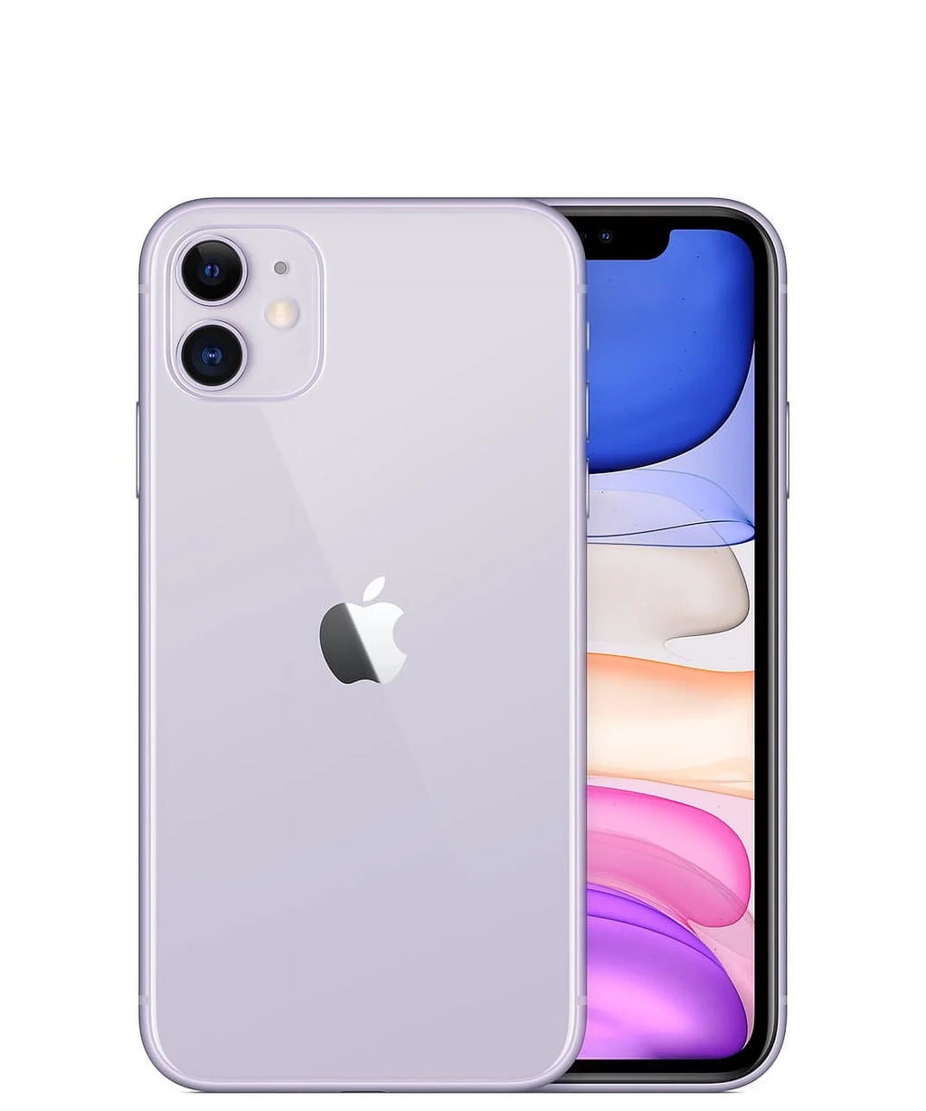 Apple Wireless) (Refurbished: Good) Purple iPhone Refurbished 11 Pre-Owned 64GB (Cricket