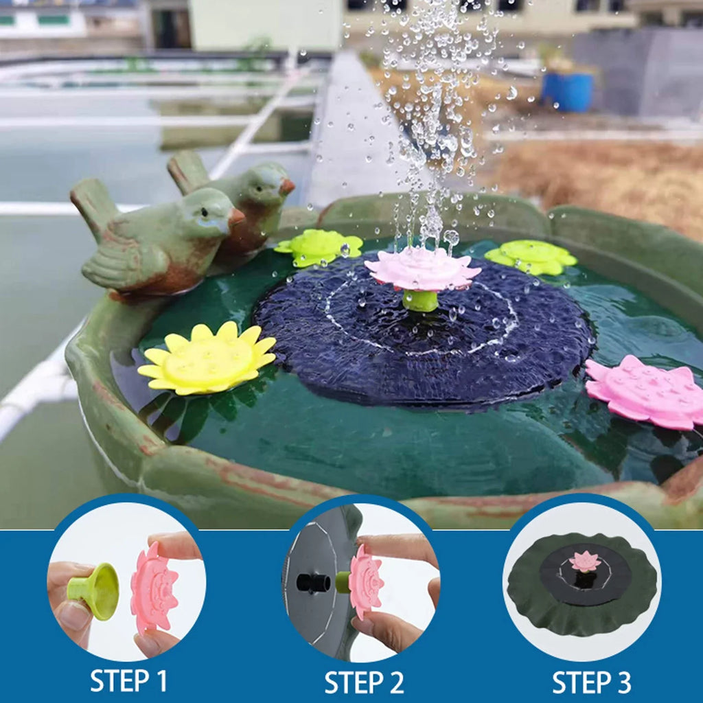 Sprinkler Pool Motion For Flower Swimming Solar Pond Sun Fountains Imitation Controlled Garden