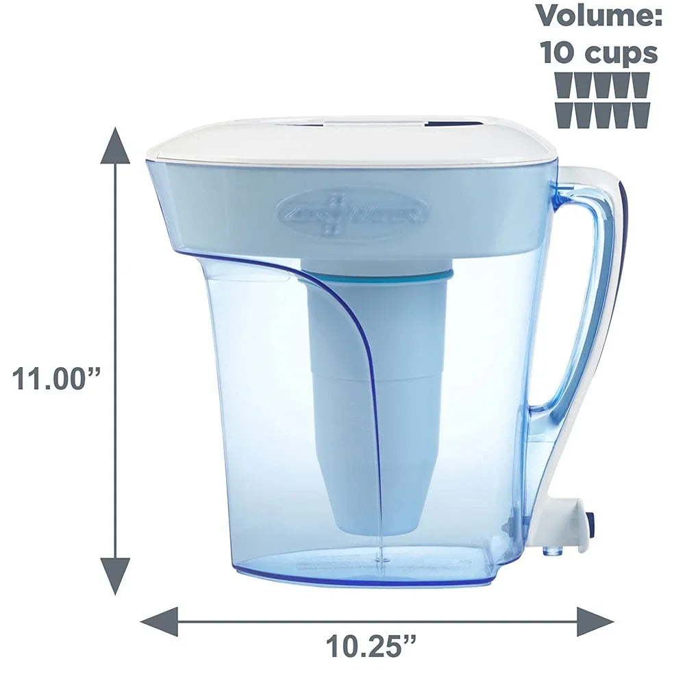 with ZD-010RP Pour Cup Meter ZeroWater Free 10 Ready