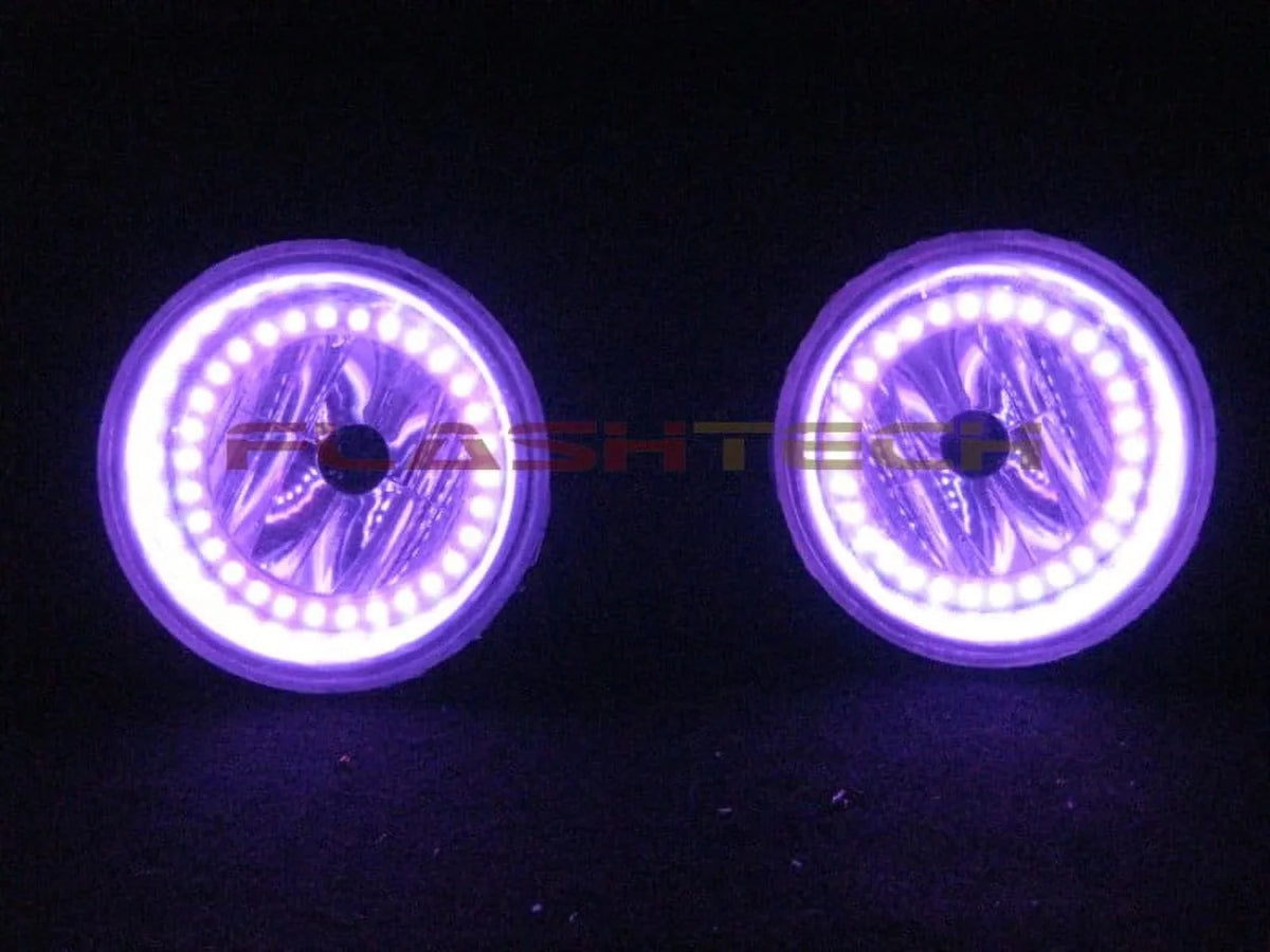 Halo V.3 Remote Fog Multi Kit Fusion Color LED Dodge 07-12 with RGB Change Color for Caliber Light Wifi Flashtech Ring