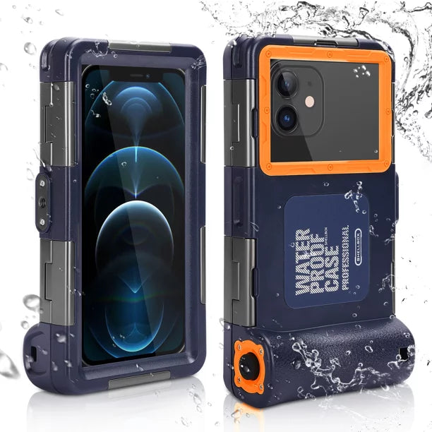 Underwater Surfing 5i Pro Housing Professional nova 6.9 to Swimming Snorkeling all Video with Photo Diving [15m/50ft] LCD And Up UrbanX for Protective Waterproof Inch Case Phones Lanyard