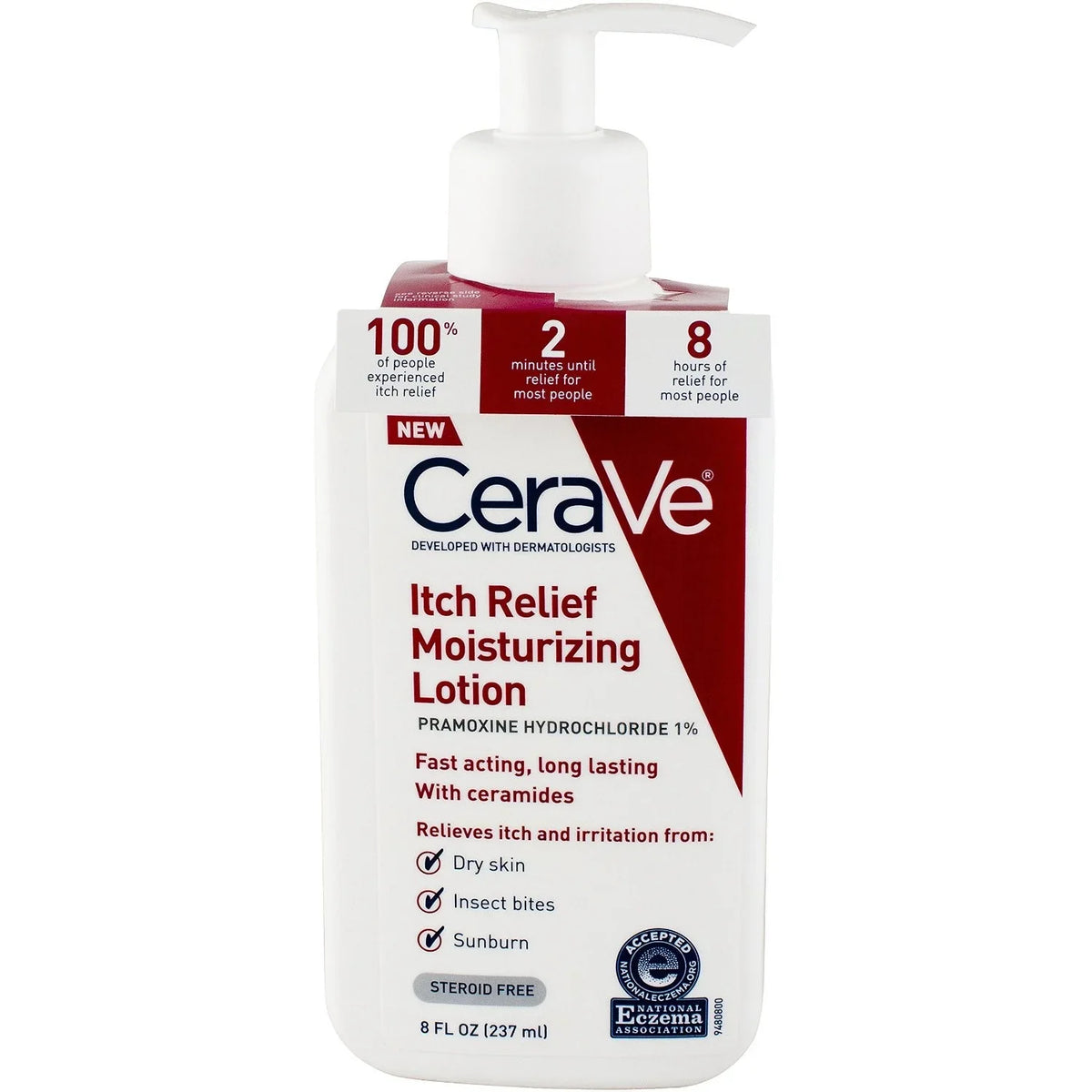 '- Moisturizing 8 CeraVe Lotion Itch oz Relief