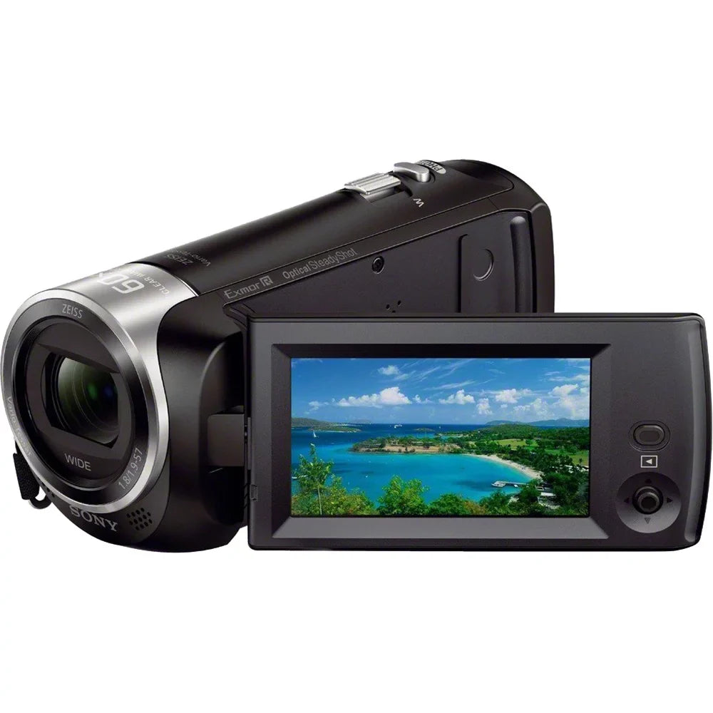 More Recording with Memory Charger, Handycam Bag, AC/DC and Pack, MicroSDHC Deluxe Video CX405 Card, Sony HDRCX405 Battery Cable, 32GB Camcorder HDR-CX405 HDMI Bundle