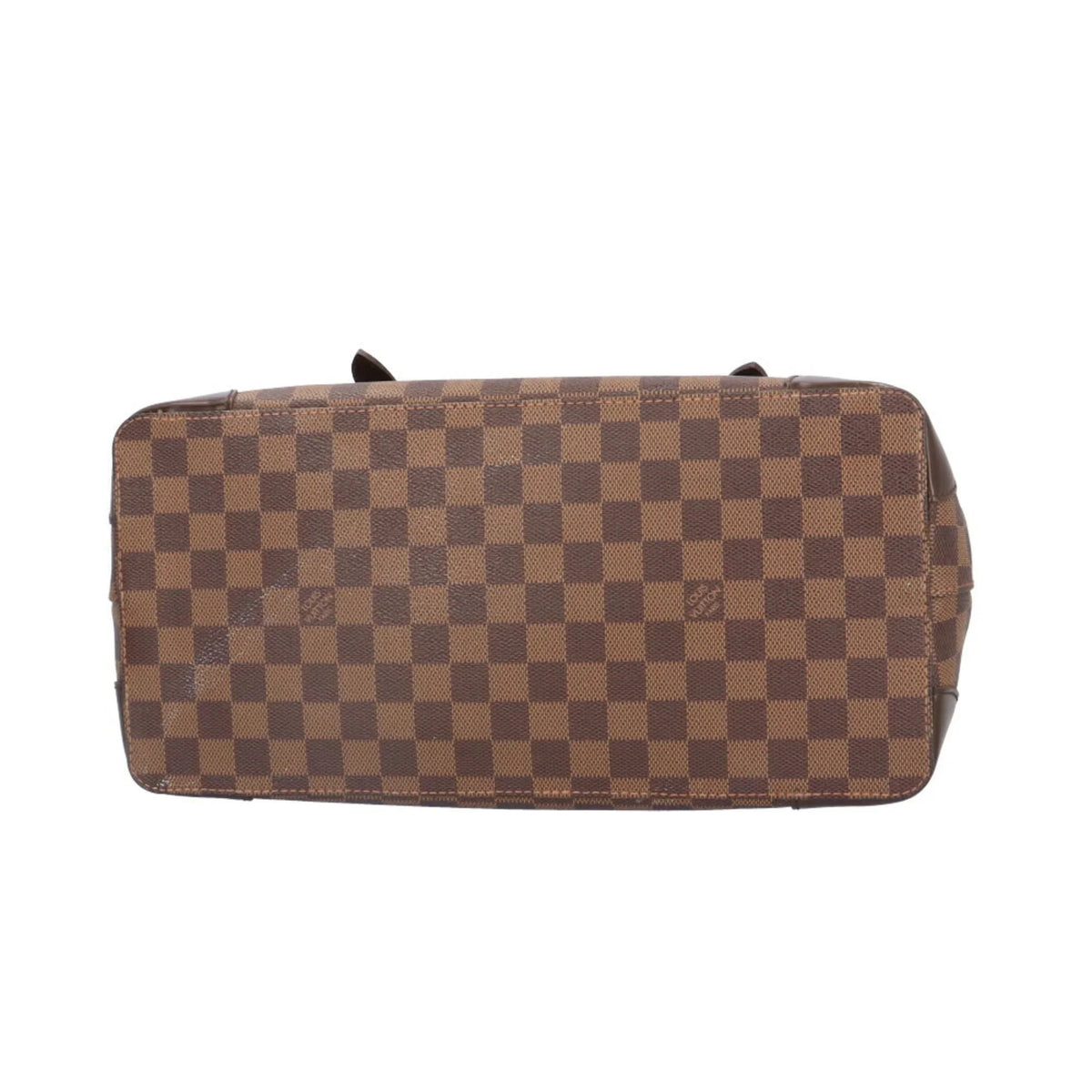 VUITTON Louis BRB03130000004147 Pre-Owned Shoulder N51204 LOUIS Damier MM (Good) Hampstead Women's Bag Vuitton Canvas Brown