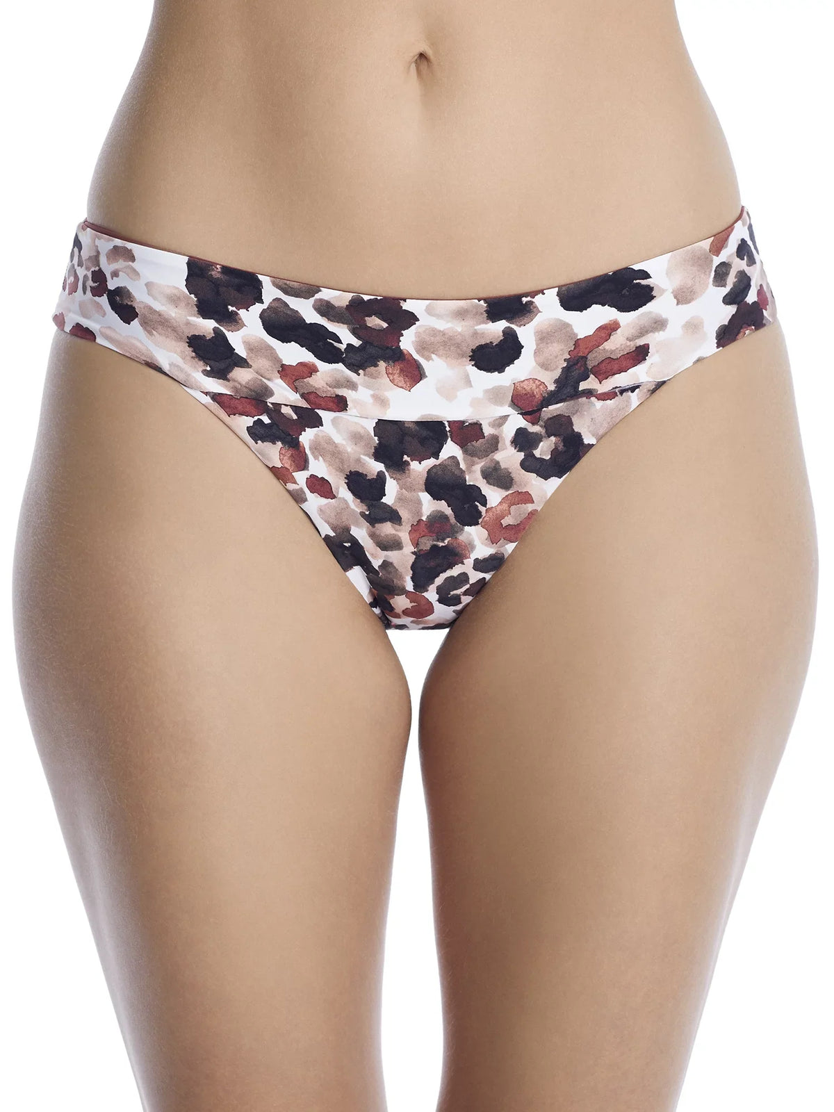 Style-B308-SEGER Systems Banded Bliss Swim Bottom Serengeti Reversible Bikini Womens Swimsuit