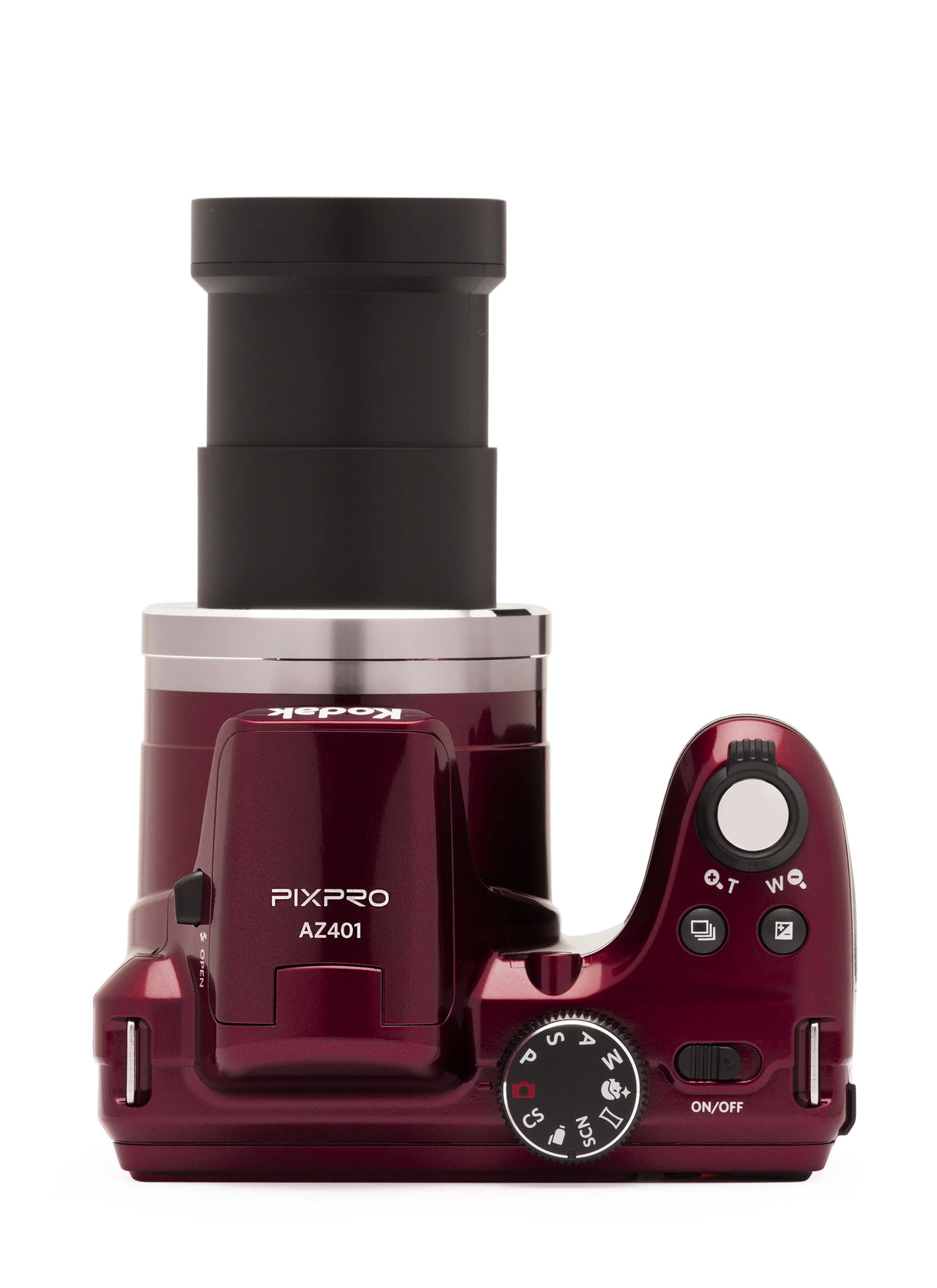 Digital AZ401 HD720p video PIXPRO (Red) KODAK Camera - Bridge 40X 16MP Zoom Optical