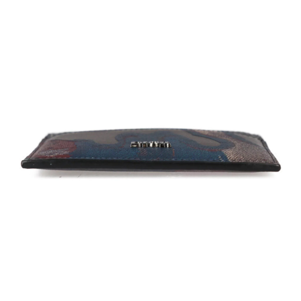 2ESCH135UCN New) Camouflage Leather Case (Like Series Marron Business Card Pre-Owned Holder Dior Christian Calf Dior Brown Pattern Multicolor