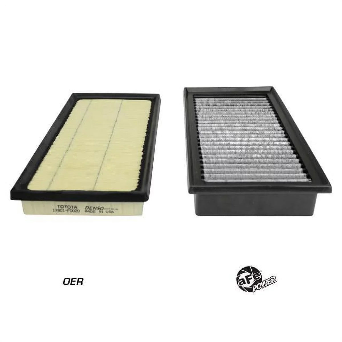 C-HR, - Media Replacement 31-10306 Oil-Free Air Toyota Washable, for Filter aFe Power Performance 2019 2018
