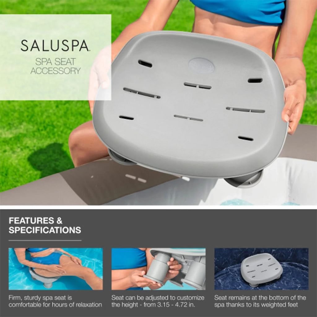 w/Bestway Hot Pillow 2 Coleman & Tub 4 SaluSpa AirJet Headrest Seat SaluSpa