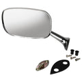 Teledu Chevy Exterior 1968-79 Hand Left Mirror Corvette Rearview Large CHROME Head For