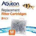 9 Pack Filter Aqueon Replacement Medium Cartridges -