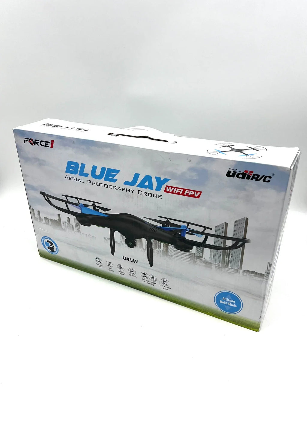 Adults FPV RTF - Quadcopter Camera for U45W Drone Open Force1 VR Box Ready BLACK/BLUE