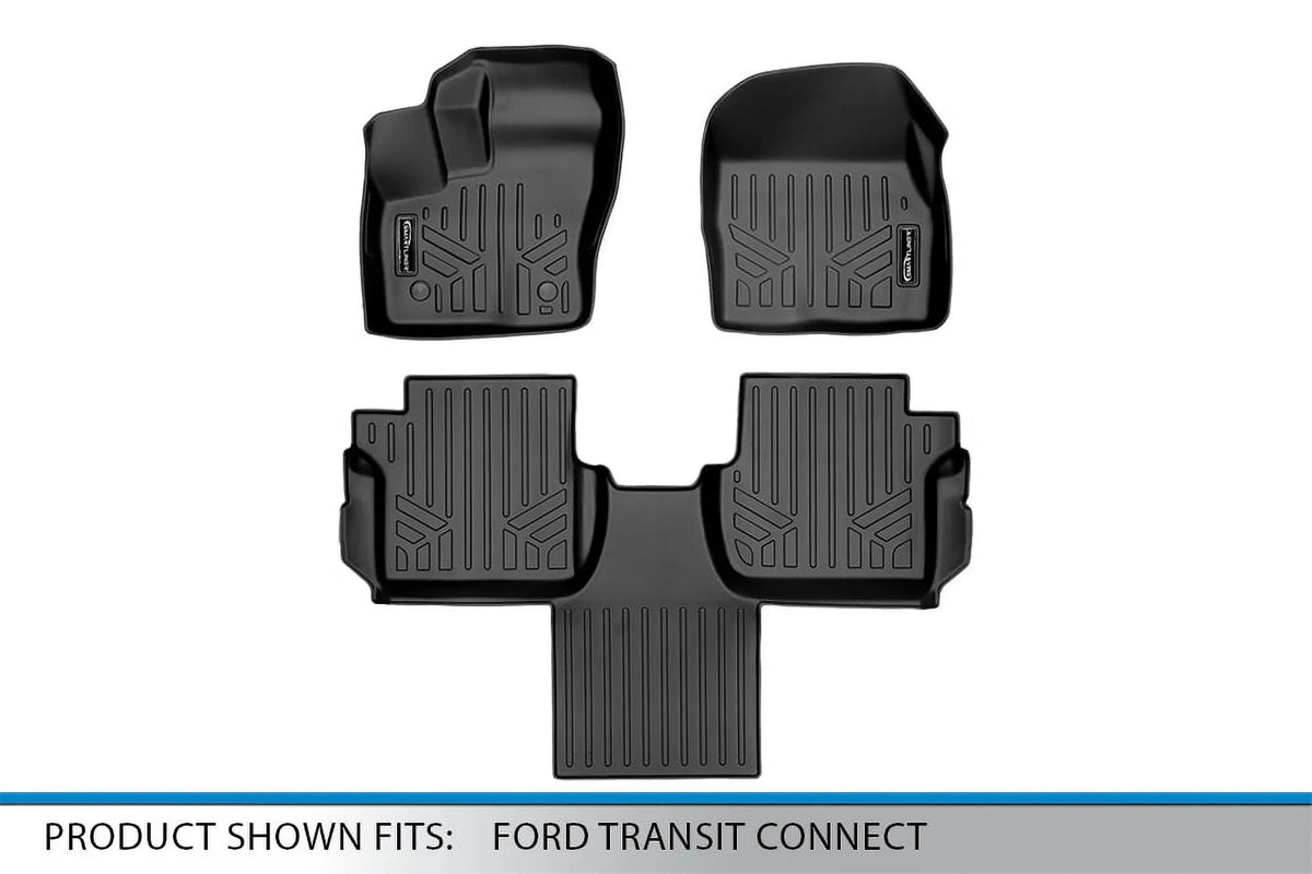 2 Smartliner Mats Transit Floor Ford Black 36 Row x SA0363-B0478 Liner Connect, Set 28 for 2014-2021 in. 5 x