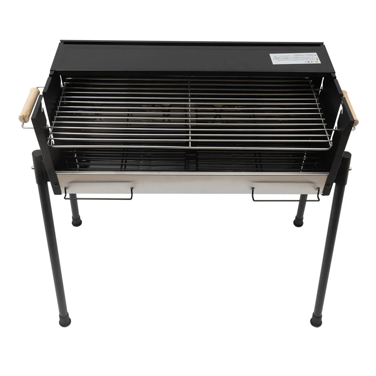 Stainless 304 Folding Grill Charcoal Grade BBQ Kits Steel with Grill Grill Barbecue Tool Miumaeov Food Camping Grill Charcoal for Portable Picnic