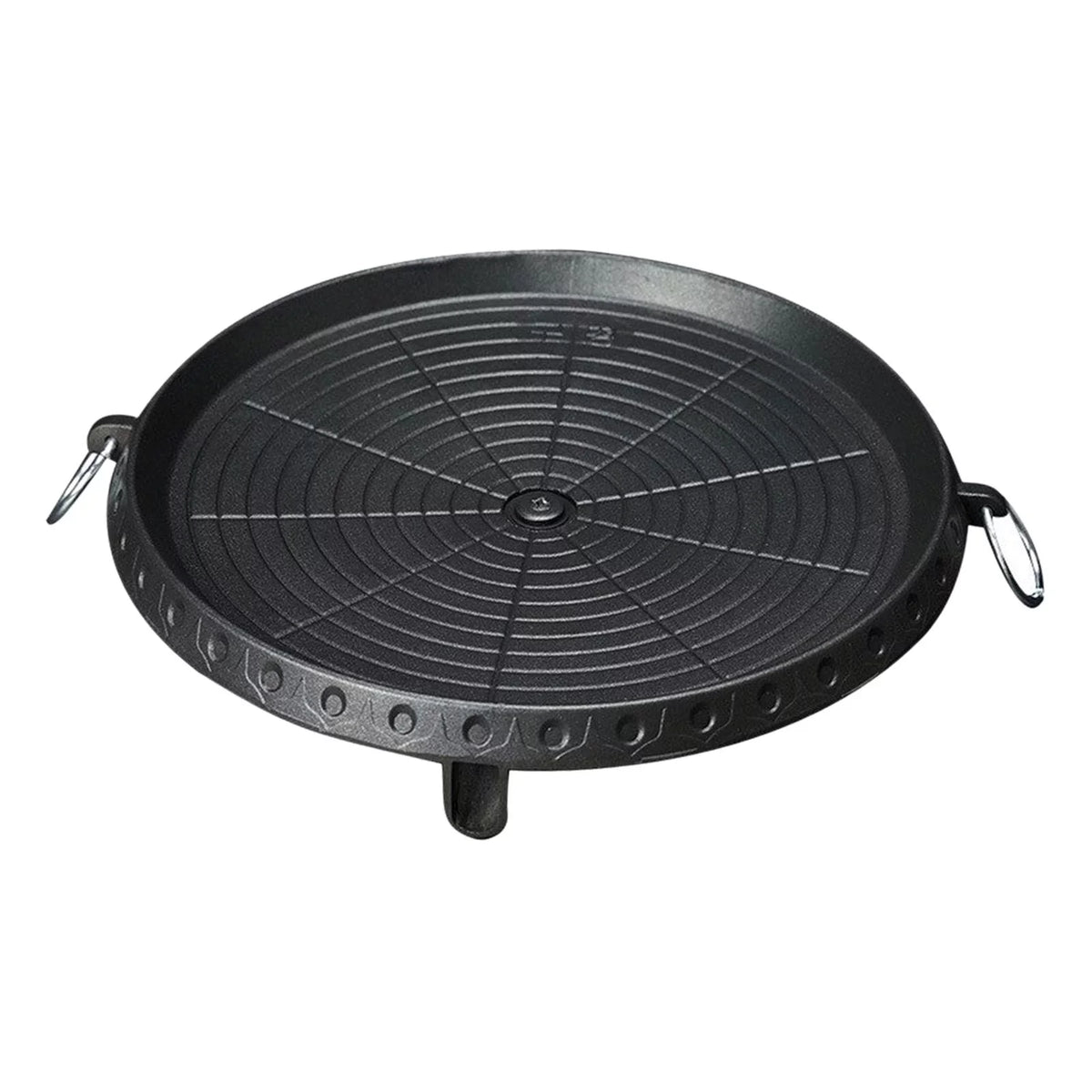 Outdoor Grill Smokeless Camping BBQ Pan Picnic Tray Portable Induction Household Indoor Lightweight Frying