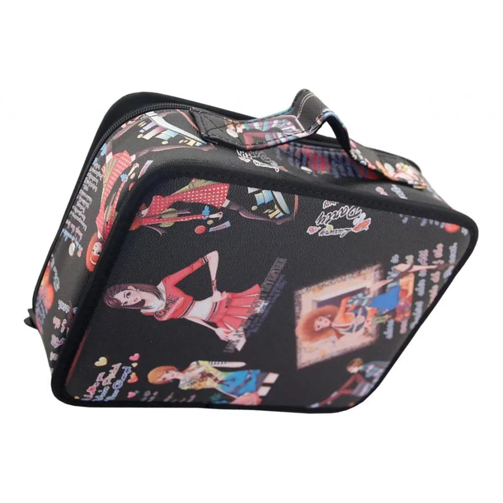 Hairdressing Beauty Cosmetics Storage Hairdresser Bag Multi-functional Carrying Professional Organizer Holder Mobile Case, Tools Hair Large