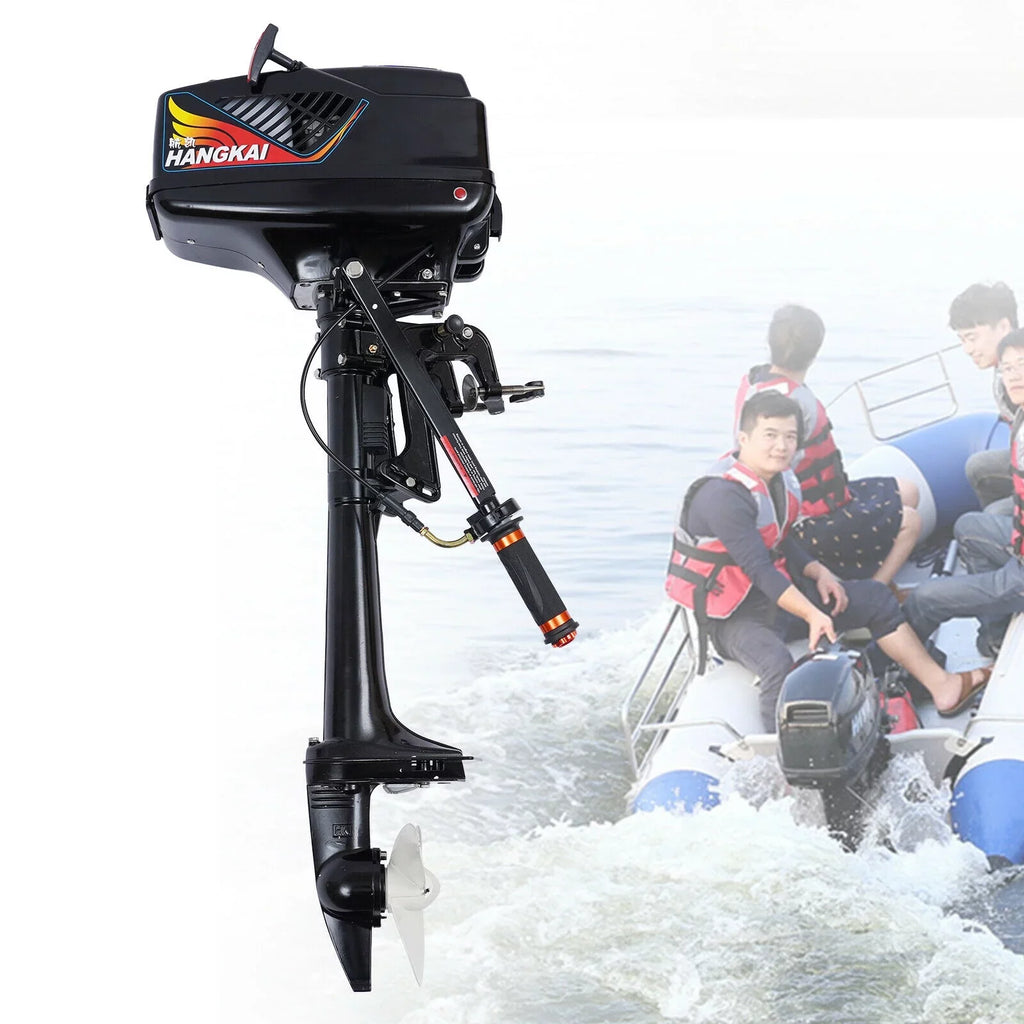 Motor Shaft Stroke Short Boat Motor Engine Cooling 2 Outboard Fishng Water 3.6HP TOOL1SHOoo