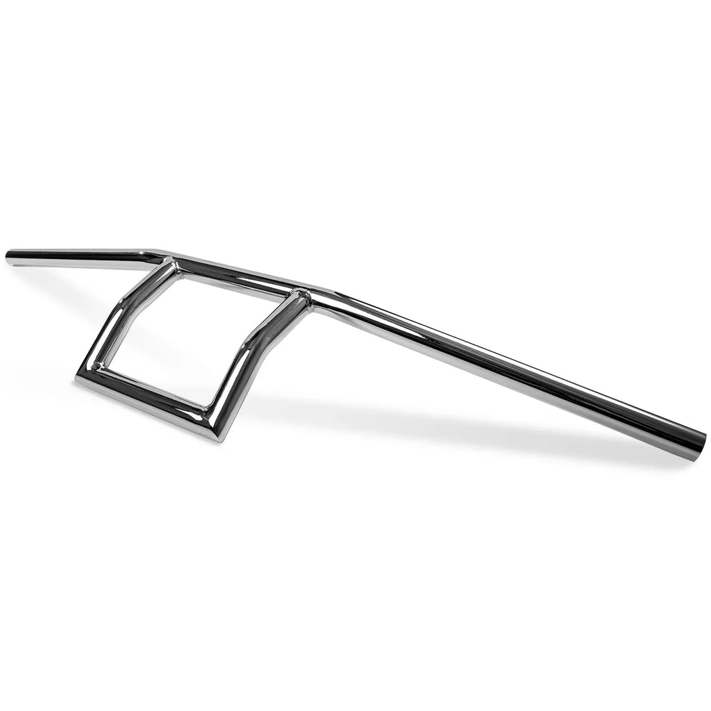 with Krator 400 FZR Box Style Yamaha 1" 600 Handlebar Attack Motorcycle Window Compatible 1000 750 Chrome