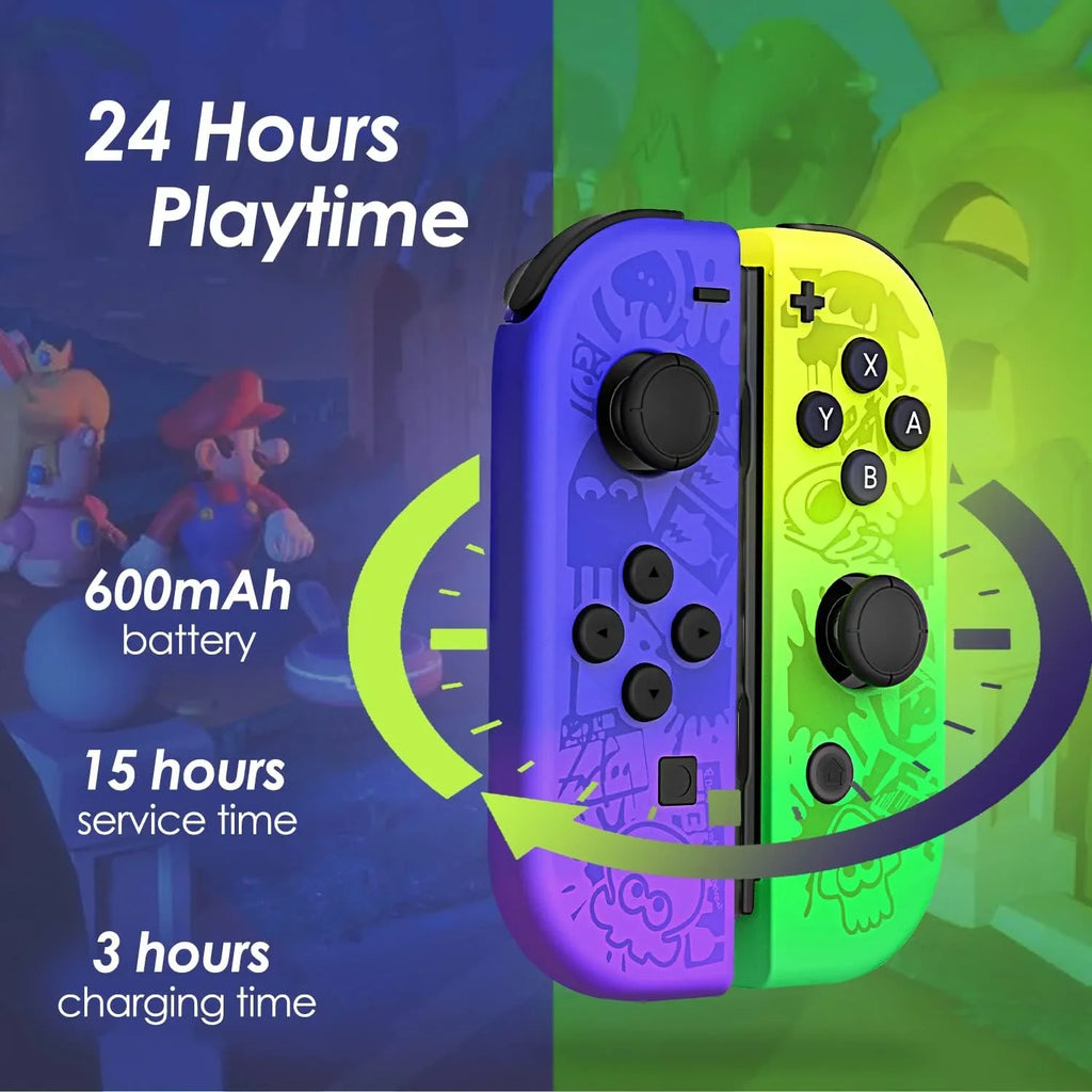 Splatoon 3 Controllers Switch Controller,Wireless Joystick- Edition cons Joy-Pad Special Nintendo Joy