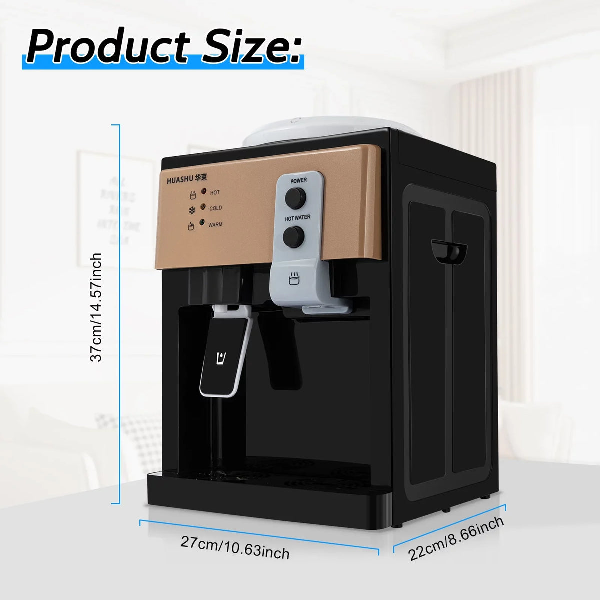 Oukaning Home Water Water Hot Gallon Cold Office Loading & Top Dispenser 110V 5