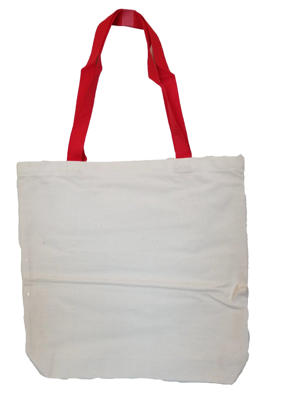 Customize Lot of Totes 1/2" x White 14 Cotton Bags Craft 12 DIY 14 1/2"