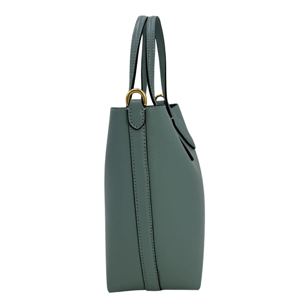 '- Tote Women's Medium New Bleecker York Green Saffiano Kate Spade Leather Crossbody