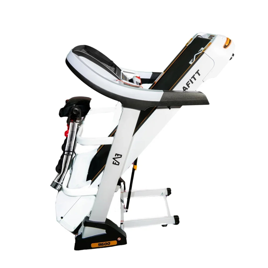 Preset Wide Board Monitor, by Folding 4.5HP, Grip, Speakers, Belt, Running LED Pulse Best Pressure Massage Programs, Bluetooth, FULLAFITT, Treadmill Free World