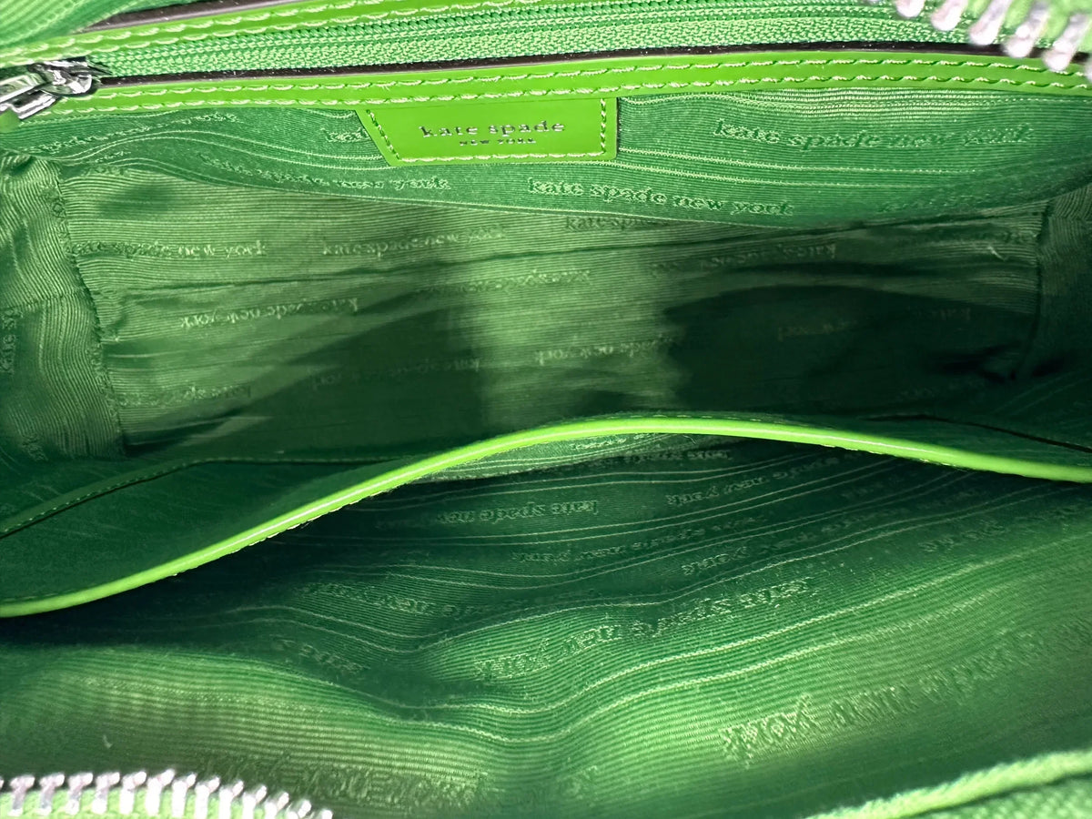 Spade - KSNYL Green Sam Bag Small Icon Shoulder Kate Nylon