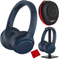 Deco - Bundle Gear Audio Headphones WH-XB700 with Sony Wireless BASS EXTRA Blue