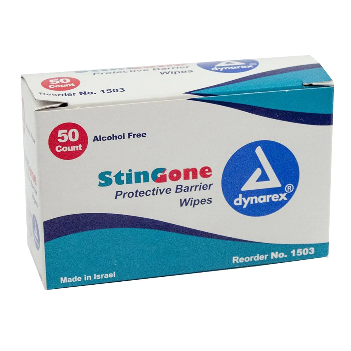 Unscented Wipes StinGone Barrier Skin Box 50, of
