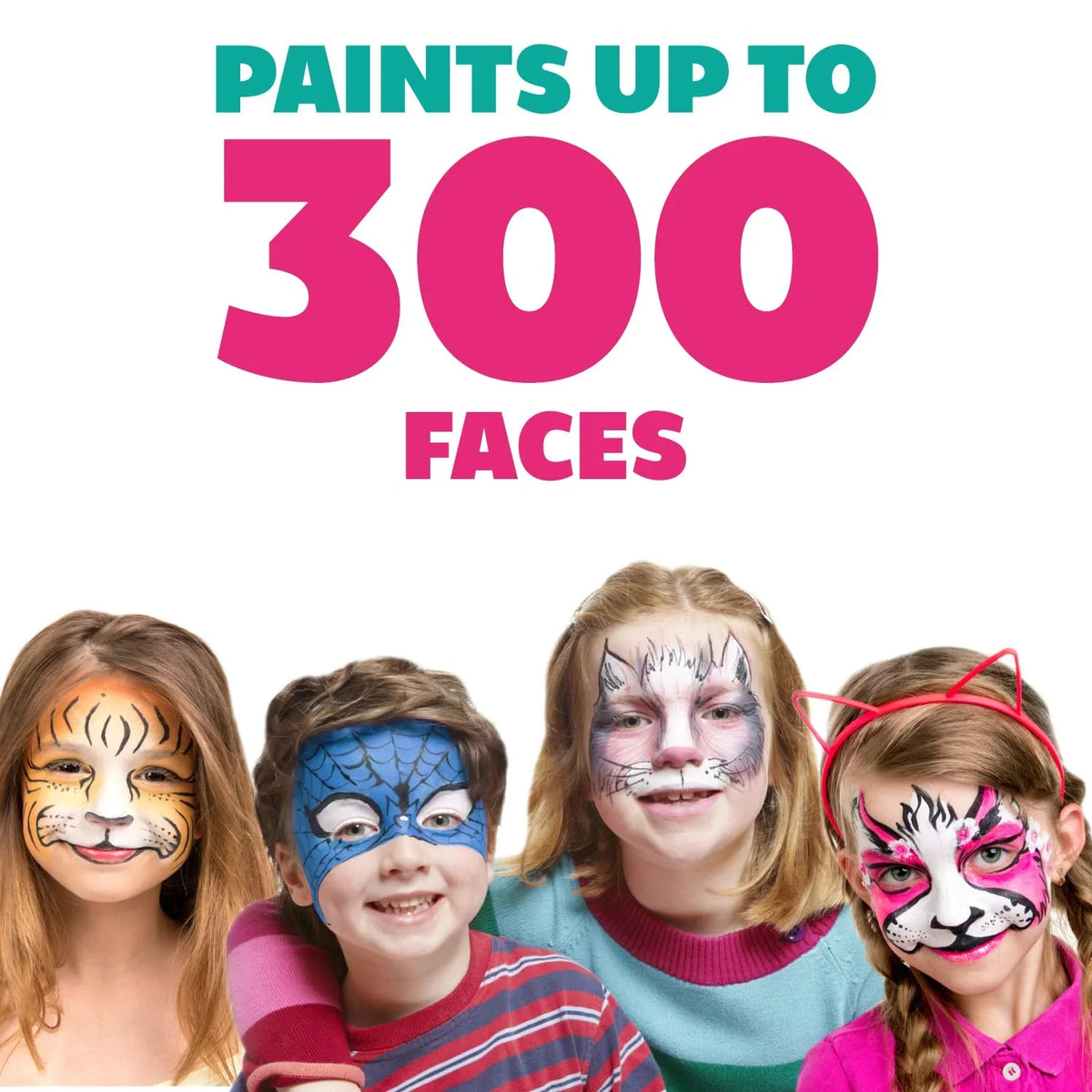 White Paints For Cosplay, & Safe Adults, Set, Face Makeup Painting Party, Kit Body Toxic And Non Special Black Paint Water Professional Kids Face Activated Effects