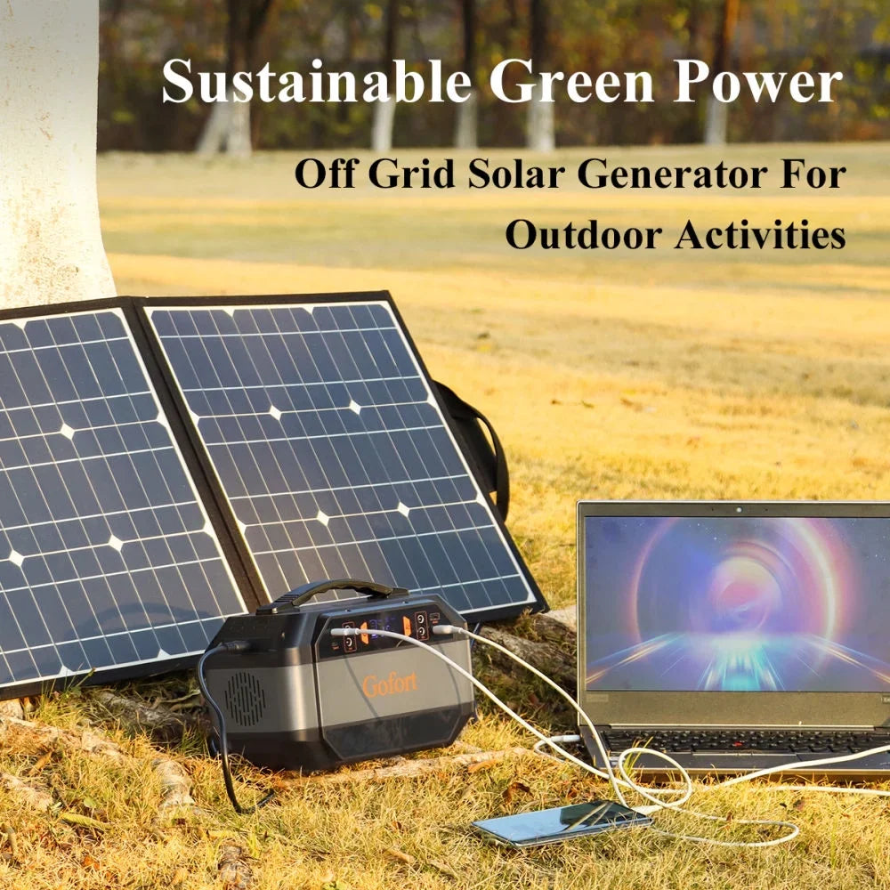 RV Power AC Solar Home 4X CPAP, for Outdoor Outlets, Station, and Outlets 2X 12V with Emergency 110V Travel, Outlets DC Power USB Generator 299Wh Supply Power 4X Portable 330W Camping, Backup