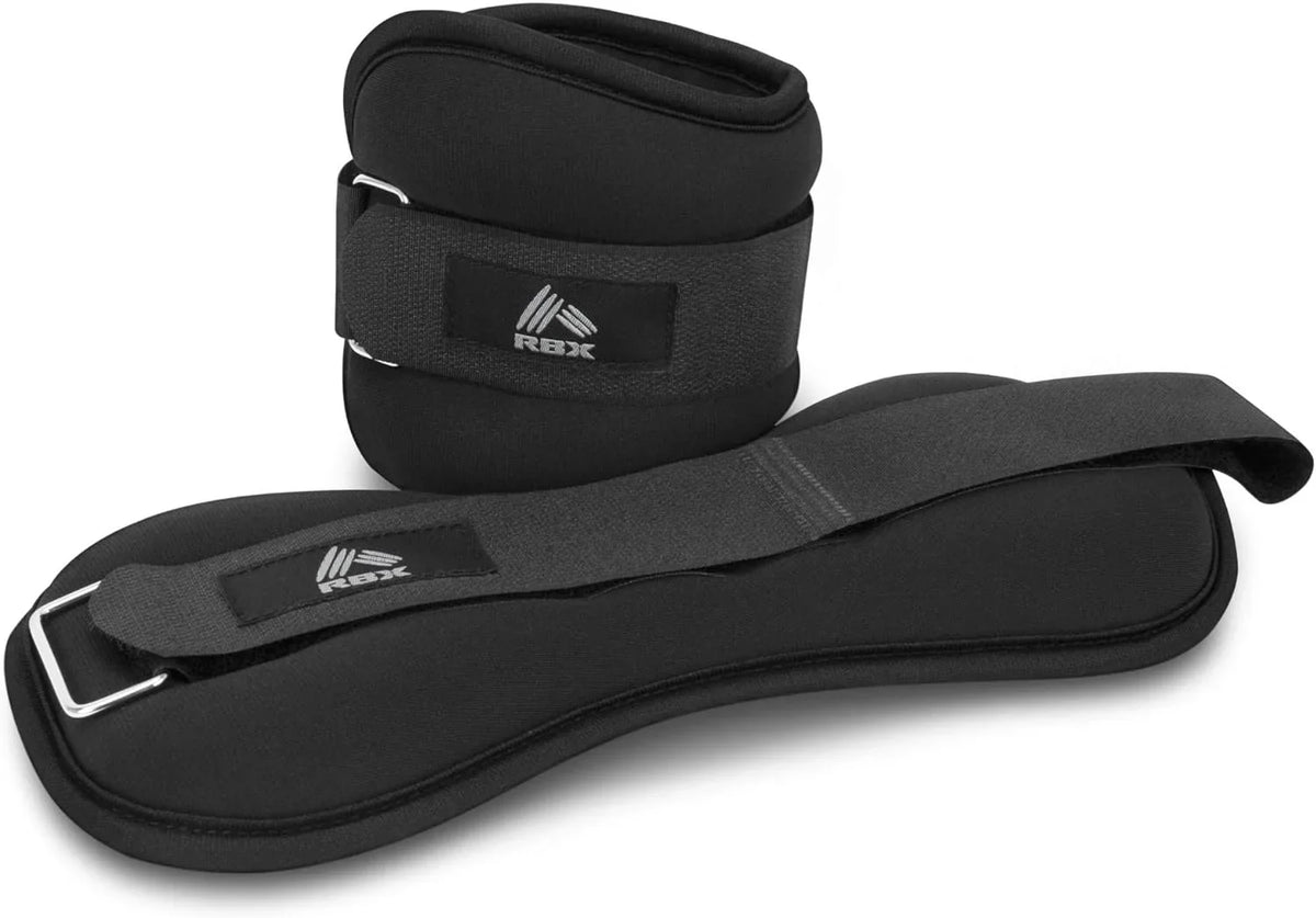 Weights Walking, Women Ankle - Straps, Wrist Material (Set and Velcro Training, Physical Touch Resistance RBX 2) and for Soft Men and for - of Jogging, Therapy Made