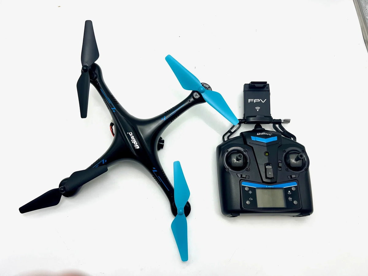 Adults FPV RTF - Quadcopter Camera for U45W Drone Open Force1 VR Box Ready BLACK/BLUE