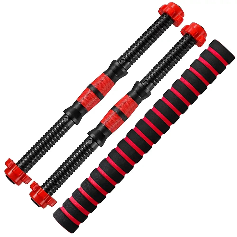 Gym for Equipment Fitness Home Adjustable Set Dumbbell Versatile Bars Weight Nebublu Lifting -