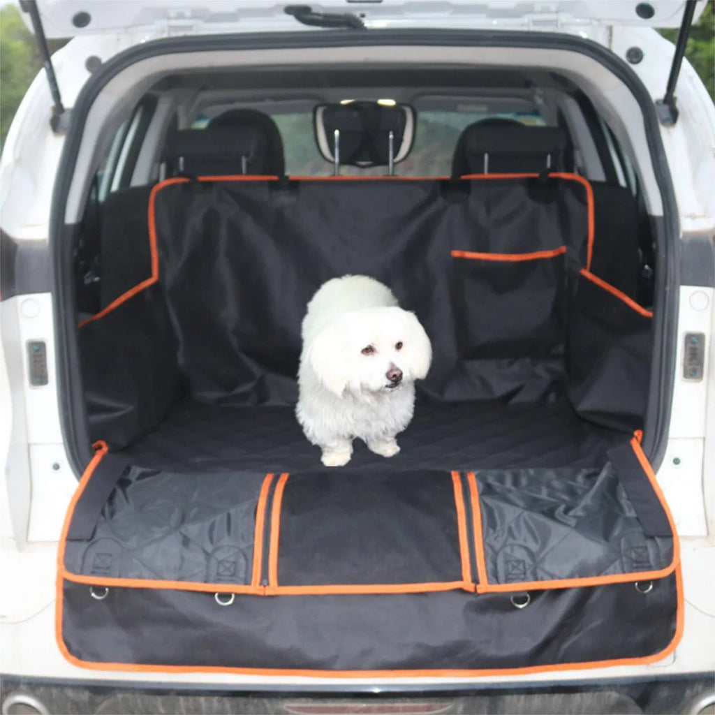 Holocky Dogs Trunk Cargo Trunk Protector SUV Cover Pets Trunk Waterproof for Cover for Seat SUVs Mat for Liner Car