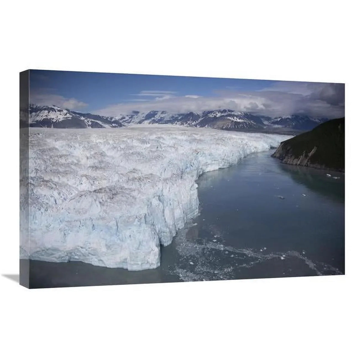 Glacier 20 Print in. x National Elias - Gilbert on Matthias Hubbard Breiter Art Wrangell-St. Encroaching Alaska Park, Point, 30