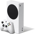 Microsoft with Drive Xbox Console Gaming Digital Series Solid 512GB Xbox Body All Mytrix Full Sticker-Eclipse State Console Skin White Wireless and S Controller