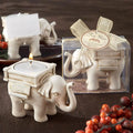 Holder 6 Weddings, Kate Decorations Elephant Showers, for Bridal Party or Antique Finish Party Showers Lucky Gift, Light Favor Gift, of Tea Set Ivory & - More, Souvenir, Aspen Hostess - Baby Guest