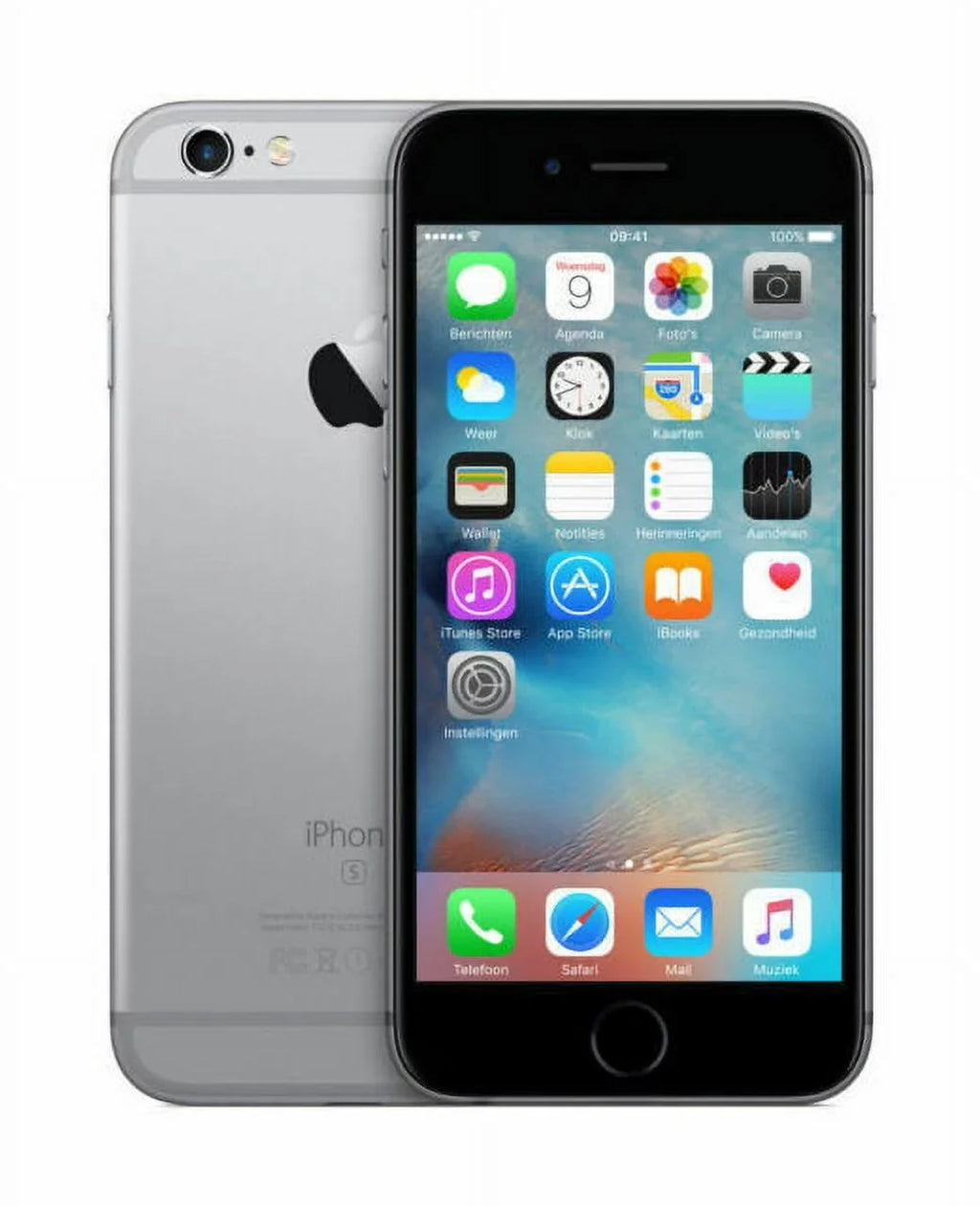 Gray iPhone (Refurbished) 64GB 6s Apple Space A1633 (Fully Restored Unlocked)