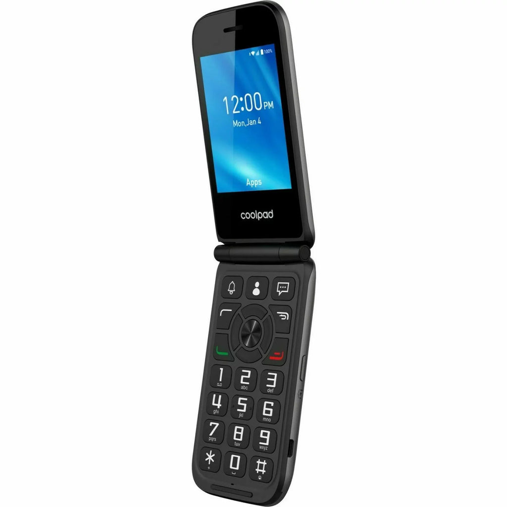 CP3321AT Phone 8GB 4G Flip Unlocked Phone LTE Gray GSM - (Used) Belleza COOLPAD