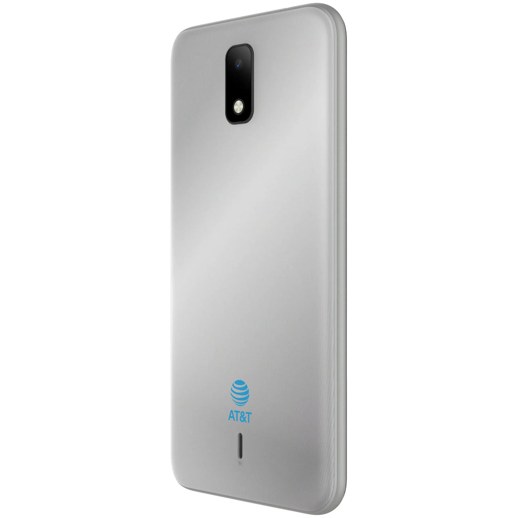 Prepaid - 2 32GB, AT&T Satin Silver Calypso Smartphone