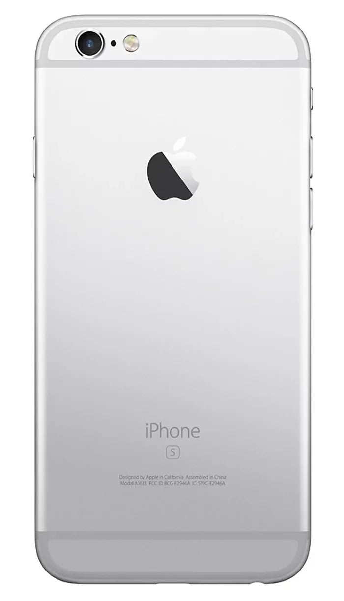 iPhone (Used) 16GB Apple Silver w/ GSM 12MP - Camera Phone 6s Unlocked