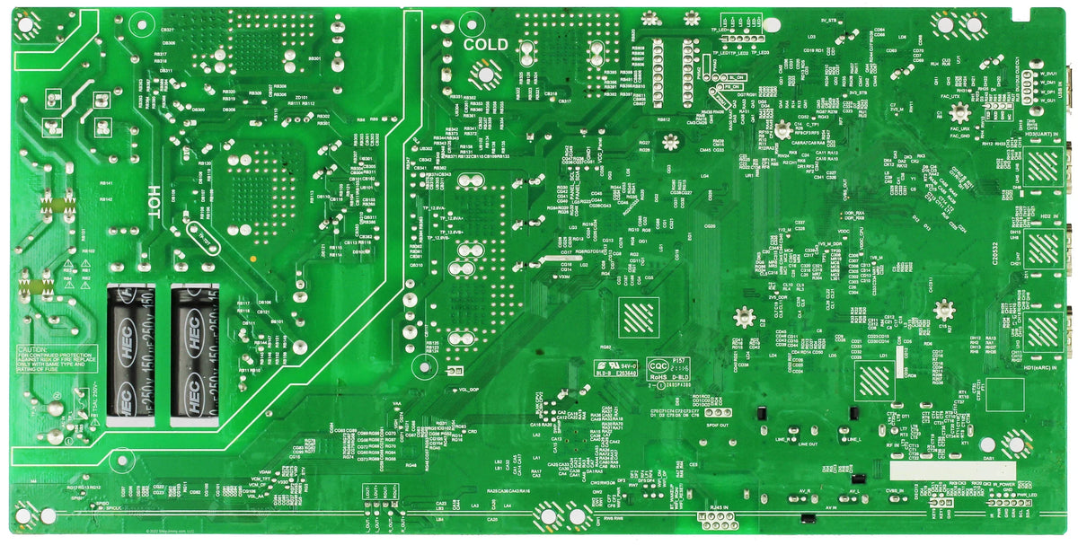 Main Vizio Board/Power Supply V505-J09 Serial) (LIAIF9L 6M03A0005G00J